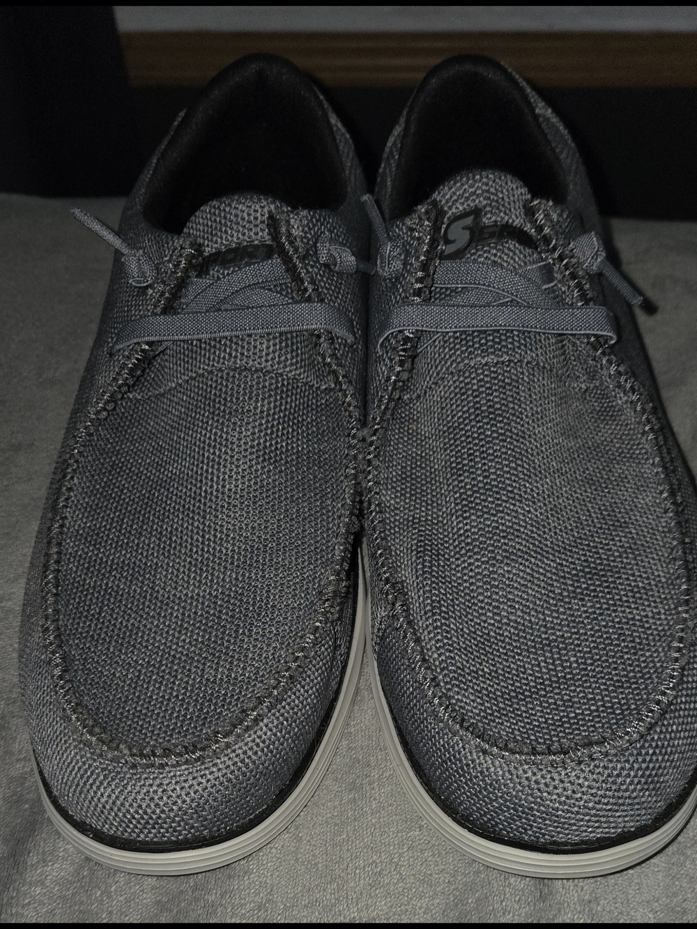Sport Men's Casual Slip-On Sneaker — Charcoal Gray
